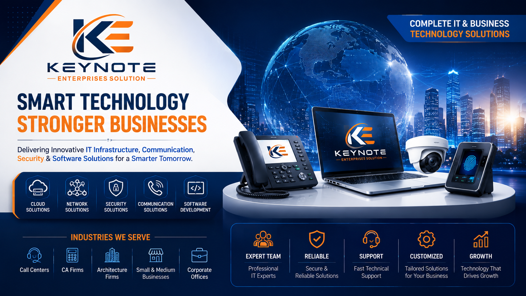 Keynote Enterprises Solutions Banner 2