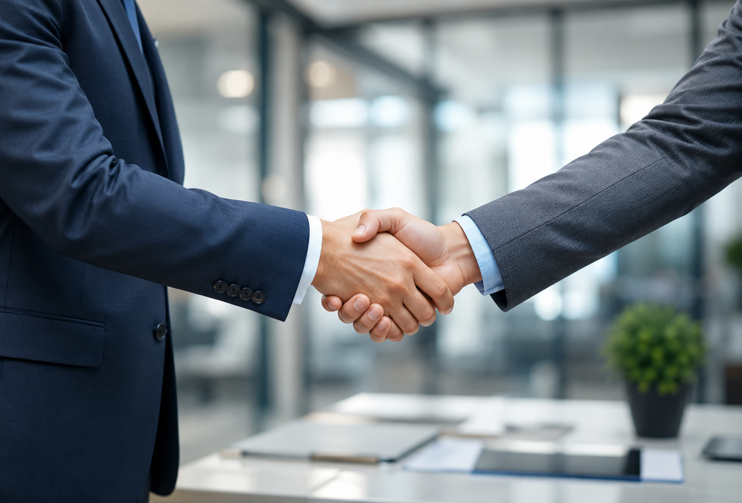 Business Handshake Partnership